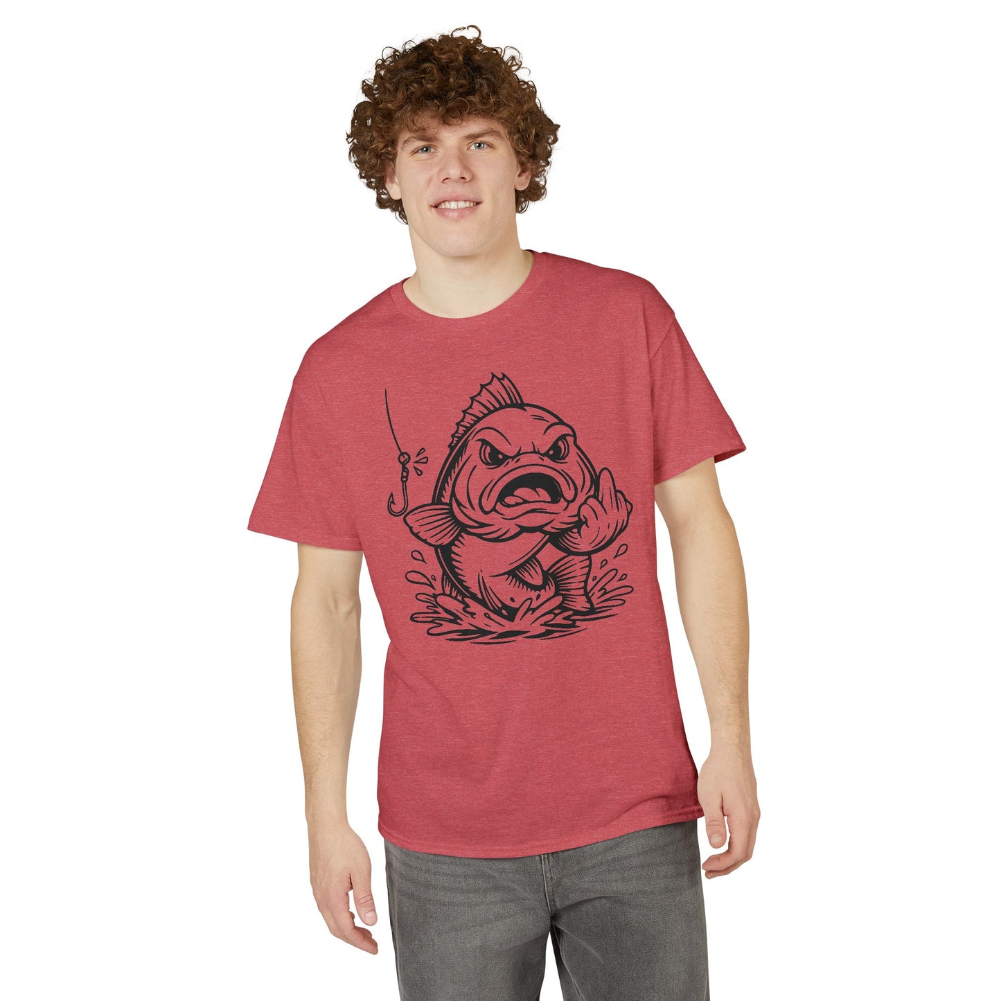 Flipping the Fin — Unisex DryBlend® T-Shirt
