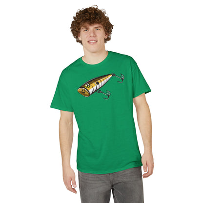 Topwater Popper Lure — Unisex DryBlend® T-Shirt