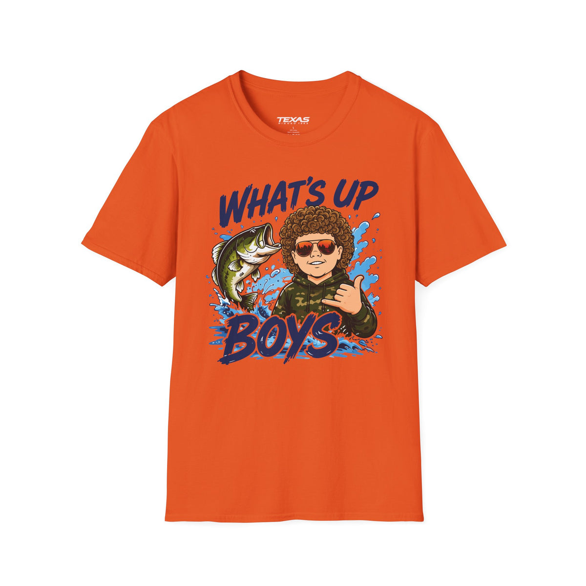 What’s Up Boys? Hang Loose — Unisex Cotton Tee