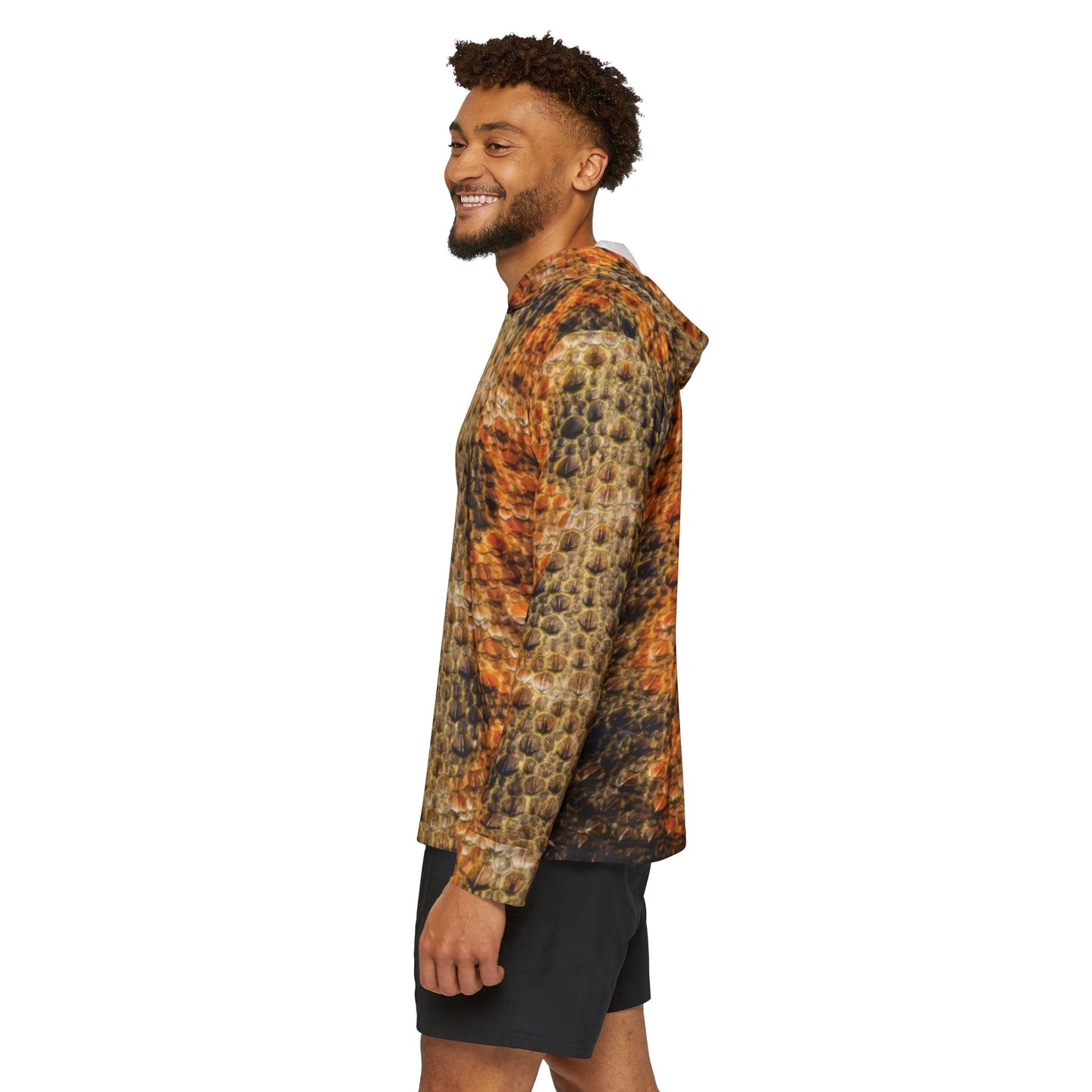 Bearded Dragon — Unisex Fishing Pullover Hoodie (SPF 50+)