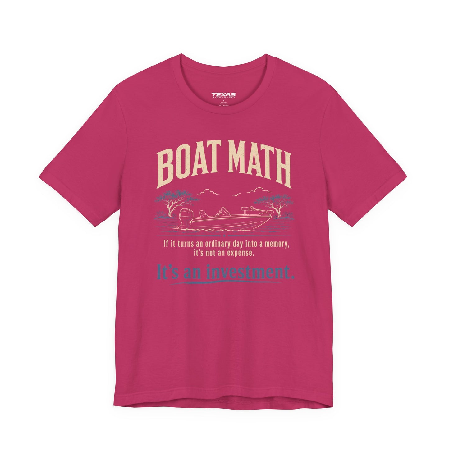 Boat Math — Unisex Cotton Tee