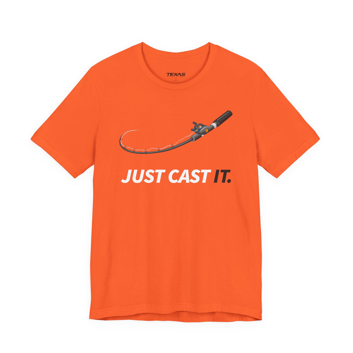Just Cast It — Unisex Cotton Tee