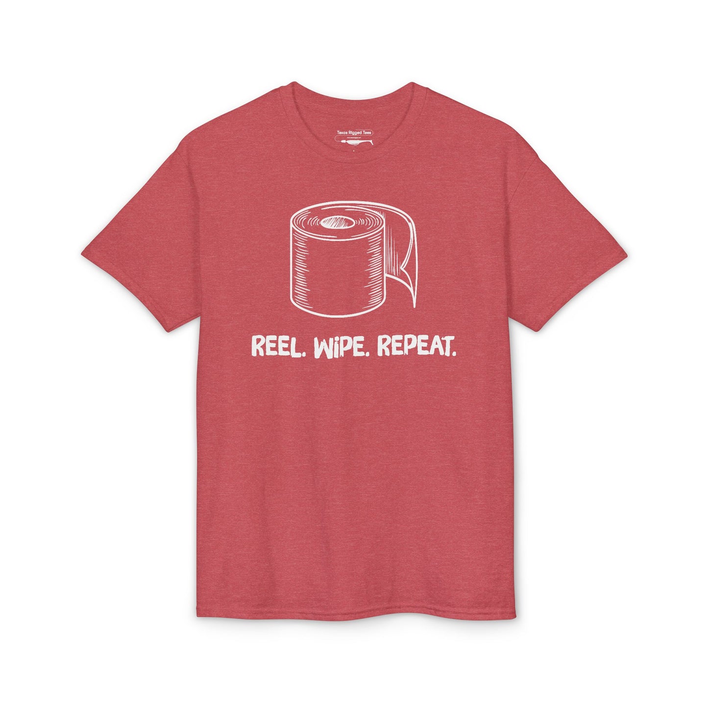 Reel. Wipe. Repeat. — Unisex DryBlend® T-Shirt