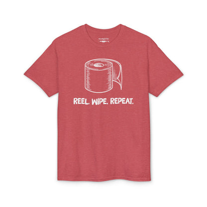 Reel. Wipe. Repeat. — Unisex DryBlend® T-Shirt