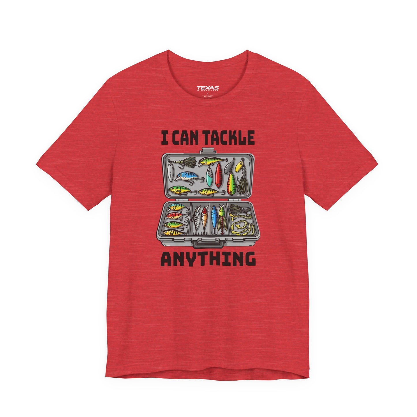 I Can Tackle Anything — Unisex Cotton Tee