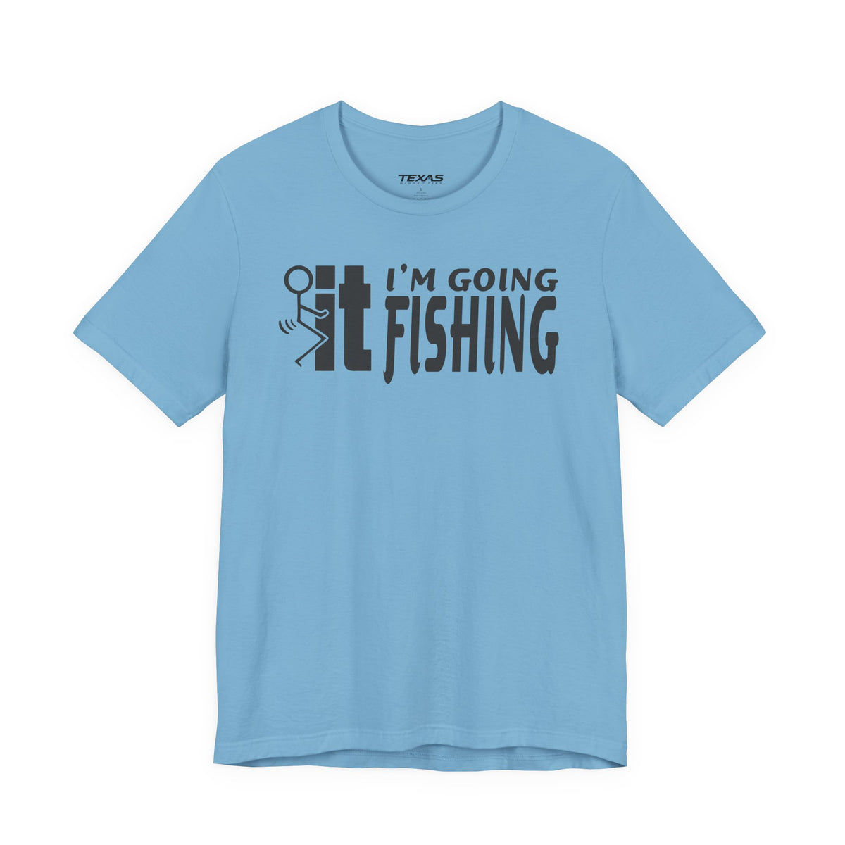 F-It, I’m Going Fishing — Unisex Cotton Tee