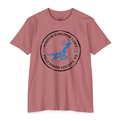 Possum Kingdom Lake — Unisex Cotton-Poly Blend T-Shirt