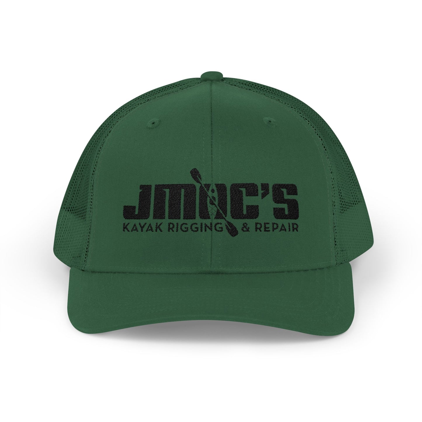 JMOC's Kayak Rigging & Repair (Dark Logo) — Embroidered Baseball Cap