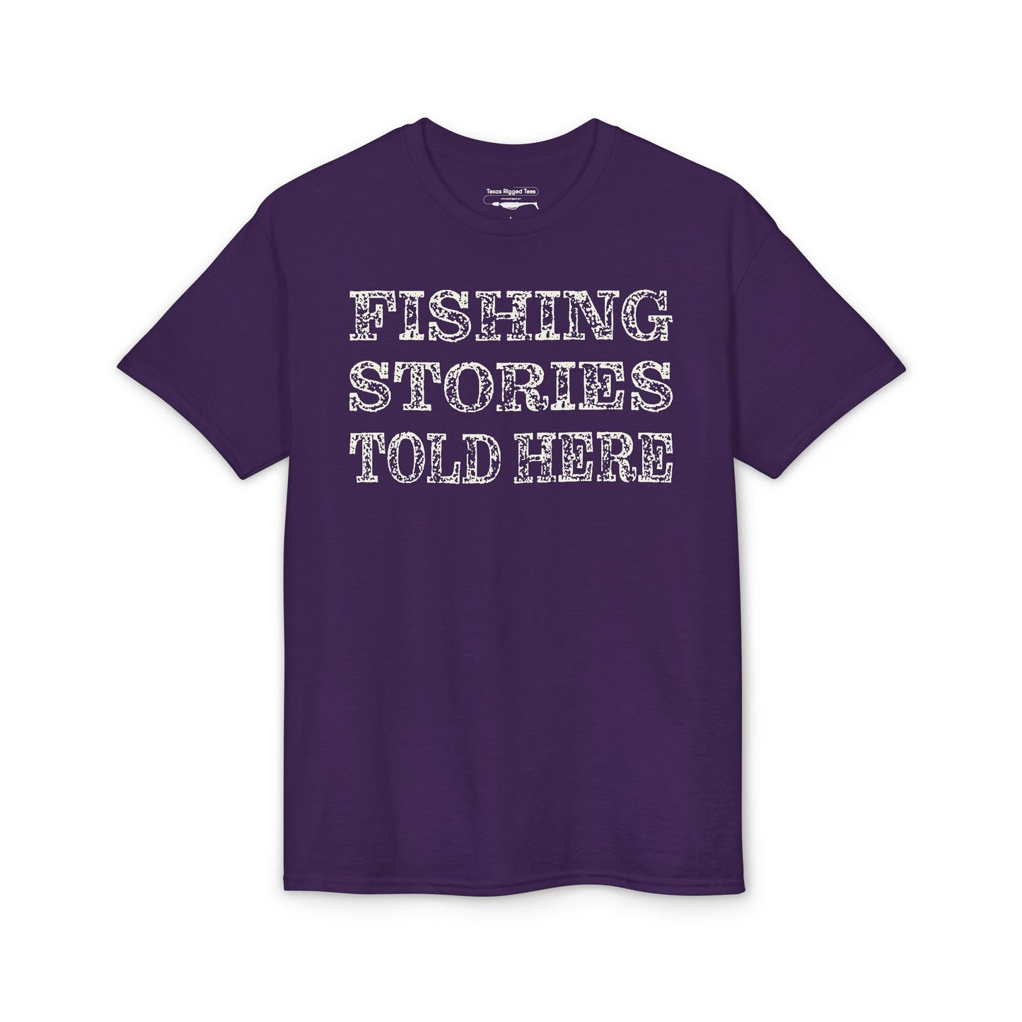 Fishing Stories Told Here — Unisex DryBlend® T-Shirt
