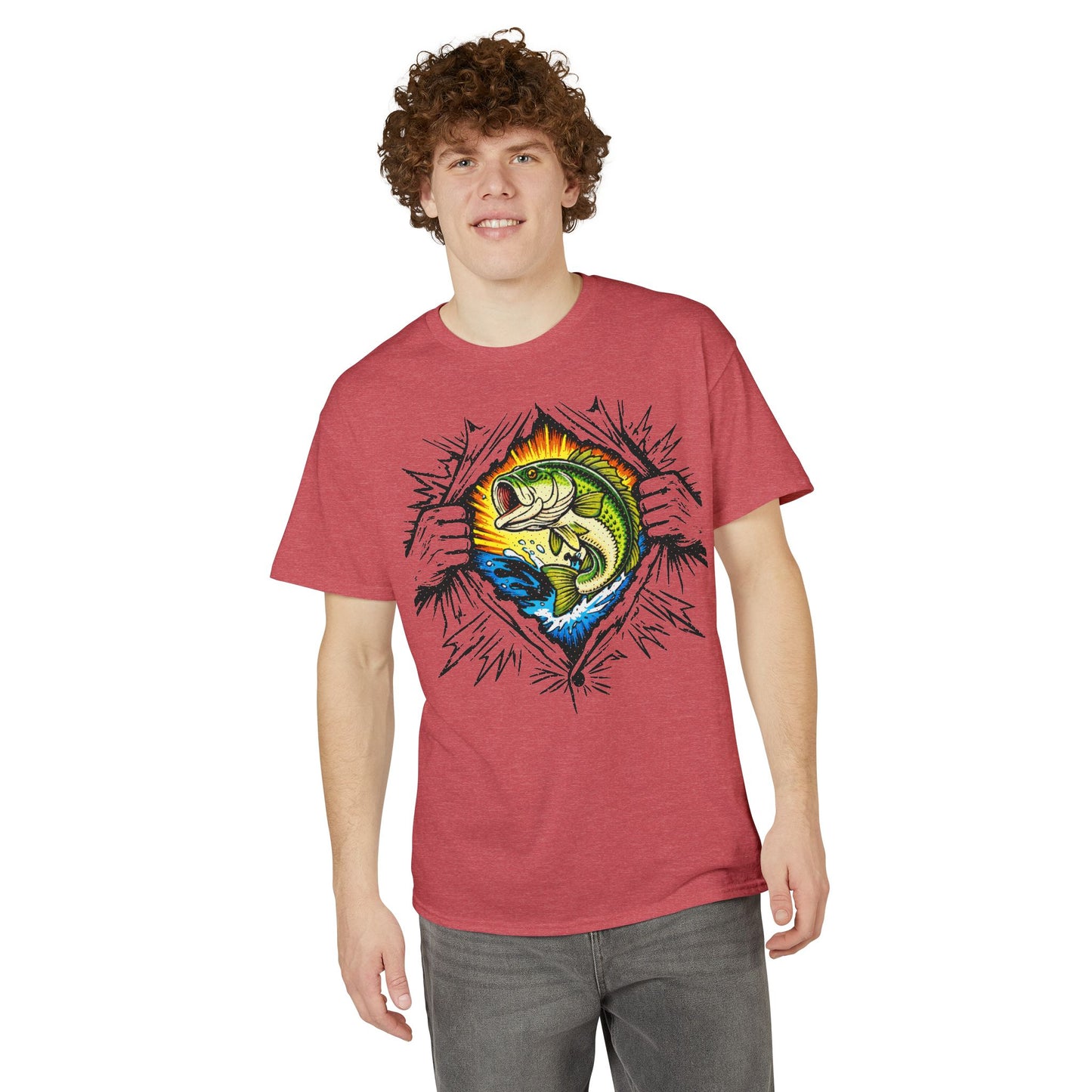 Fishing Is My Superpower — Unisex DryBlend® T-Shirt
