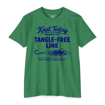 Knot Today Fishing Co. — Unisex Cotton-Poly Blend T-Shirt