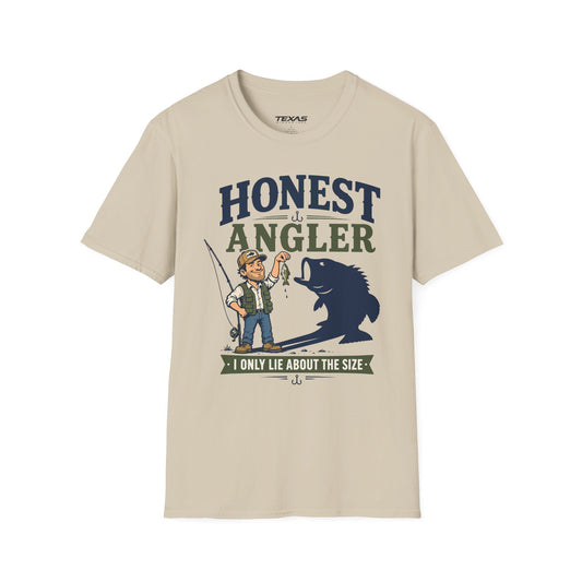 Honest Angler — Unisex Cotton Tee