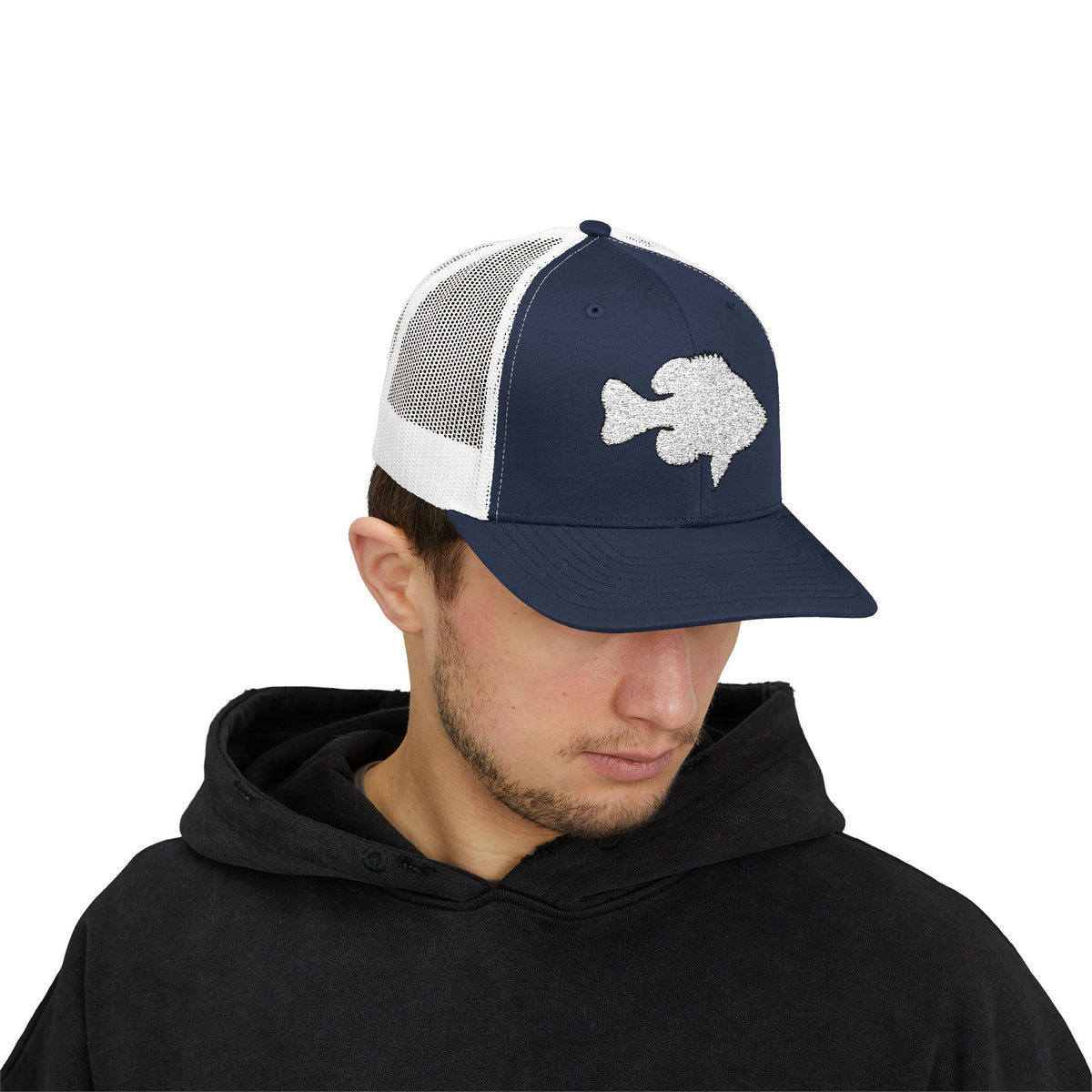 Bluegill Silhouette — Embroidered Baseball Cap