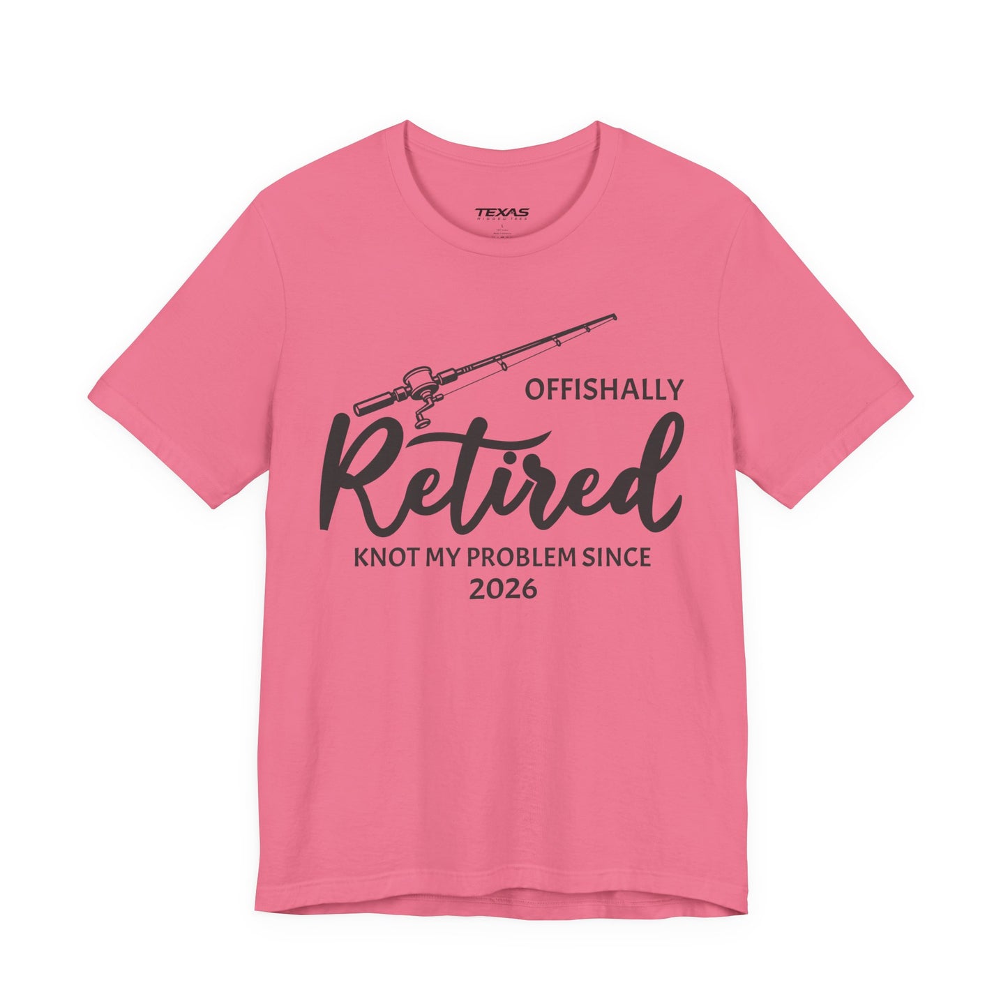 Offishally Retired — Unisex Cotton Tee (Customizable)