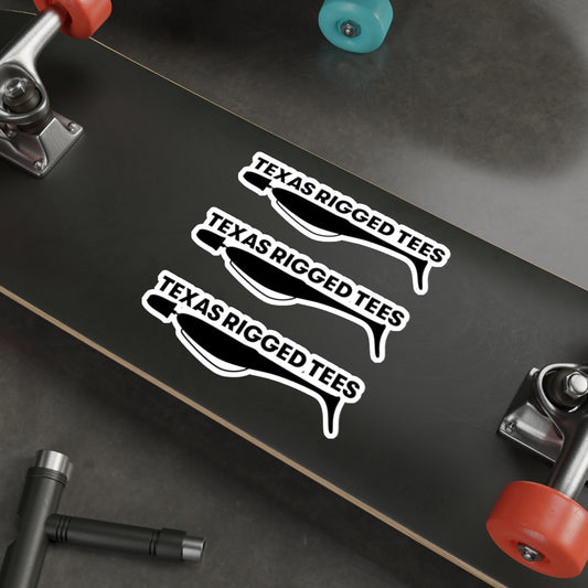 Texas Rigged Tees Logo — Vinyl Decals
