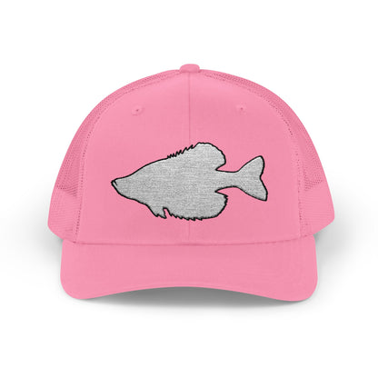 Crappie Silhouette — Embroidered Baseball Cap