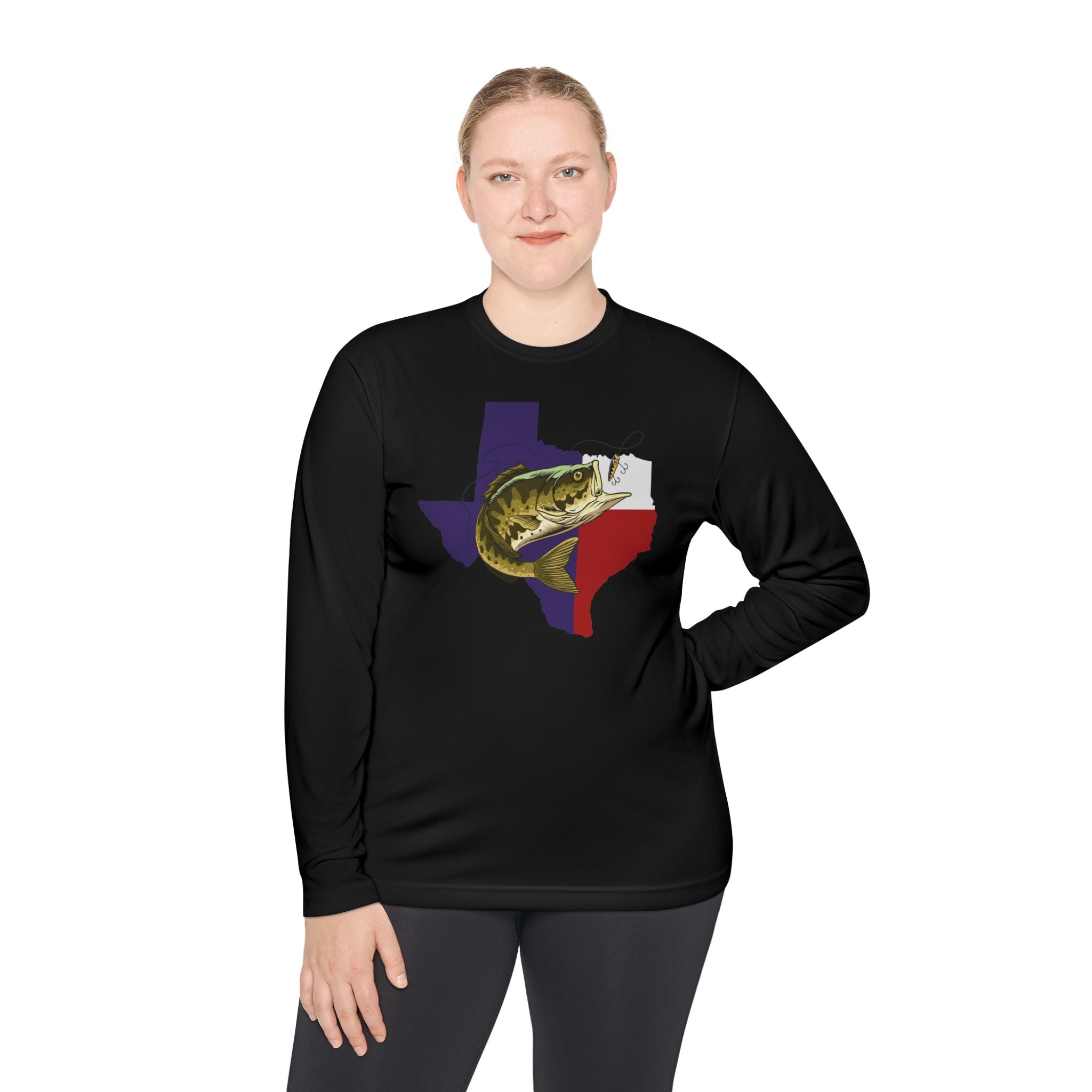 Texas Bass Fishing — Unisex Long Sleeve T-Shirt