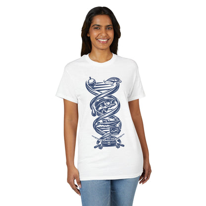 Fishing, It’s in My DNA — Unisex DryBlend® T-Shirt