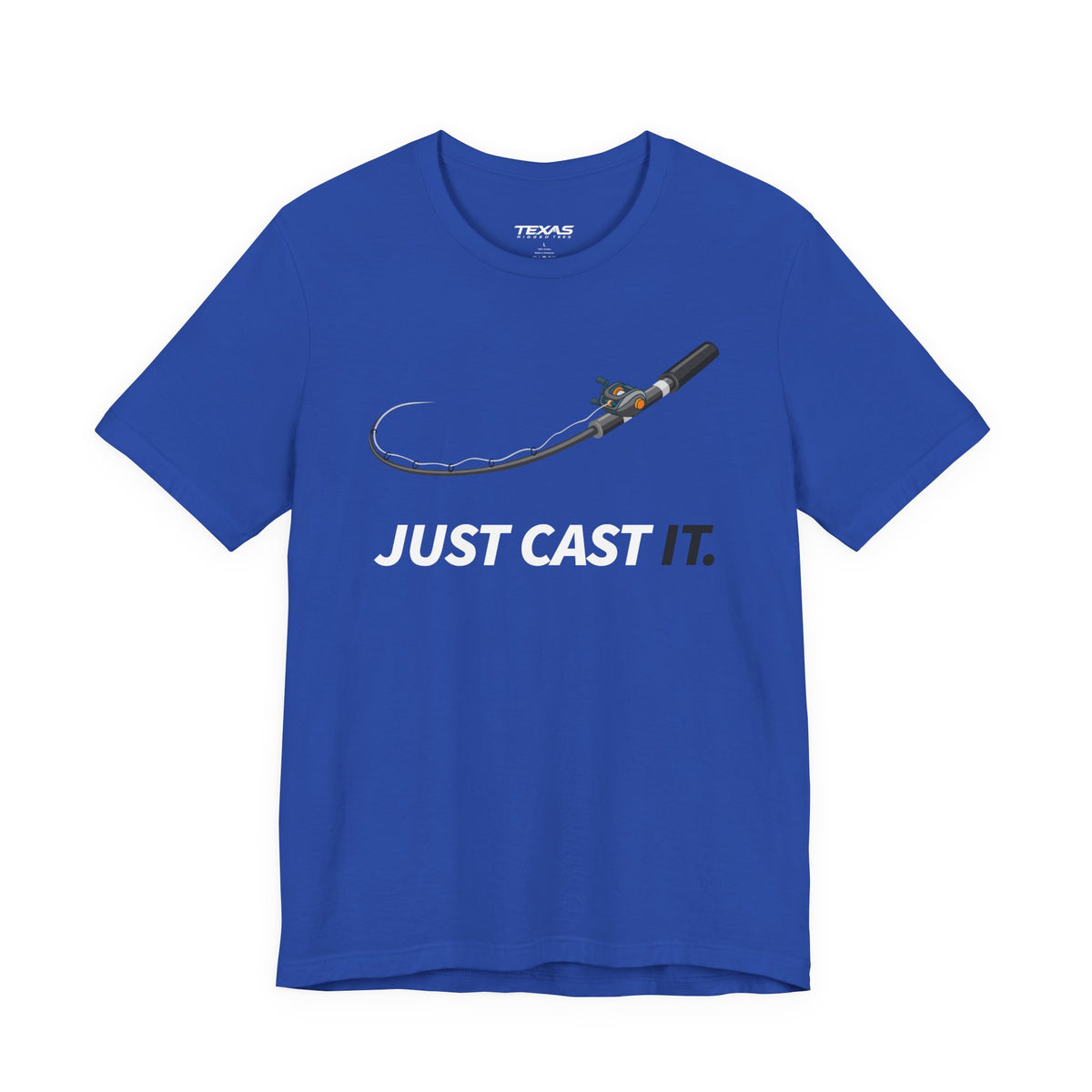 Just Cast It — Unisex Cotton Tee