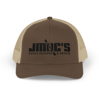 JMOC's Kayak Rigging & Repair (Dark Logo) — Embroidered Baseball Cap