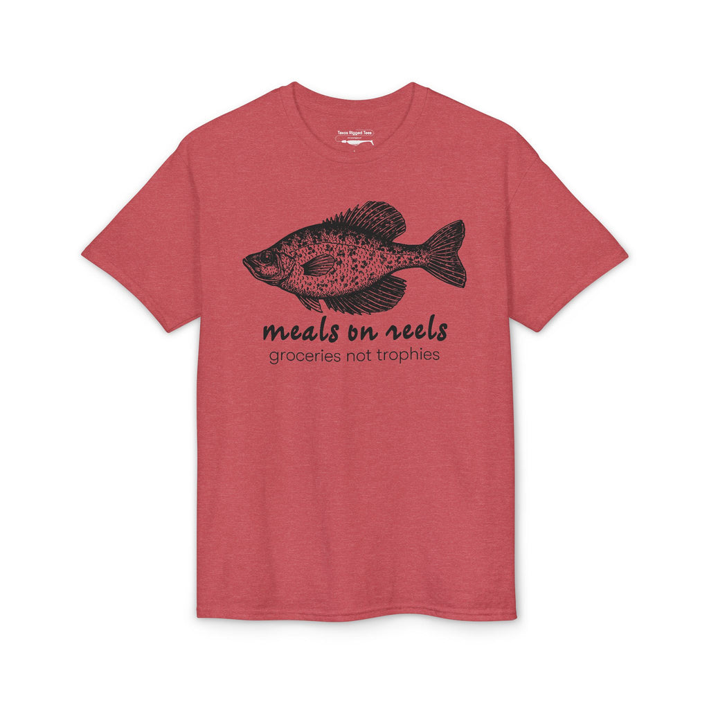 Meals on Reels: Groceries Not Trophies — Unisex DryBlend® T-Shirt