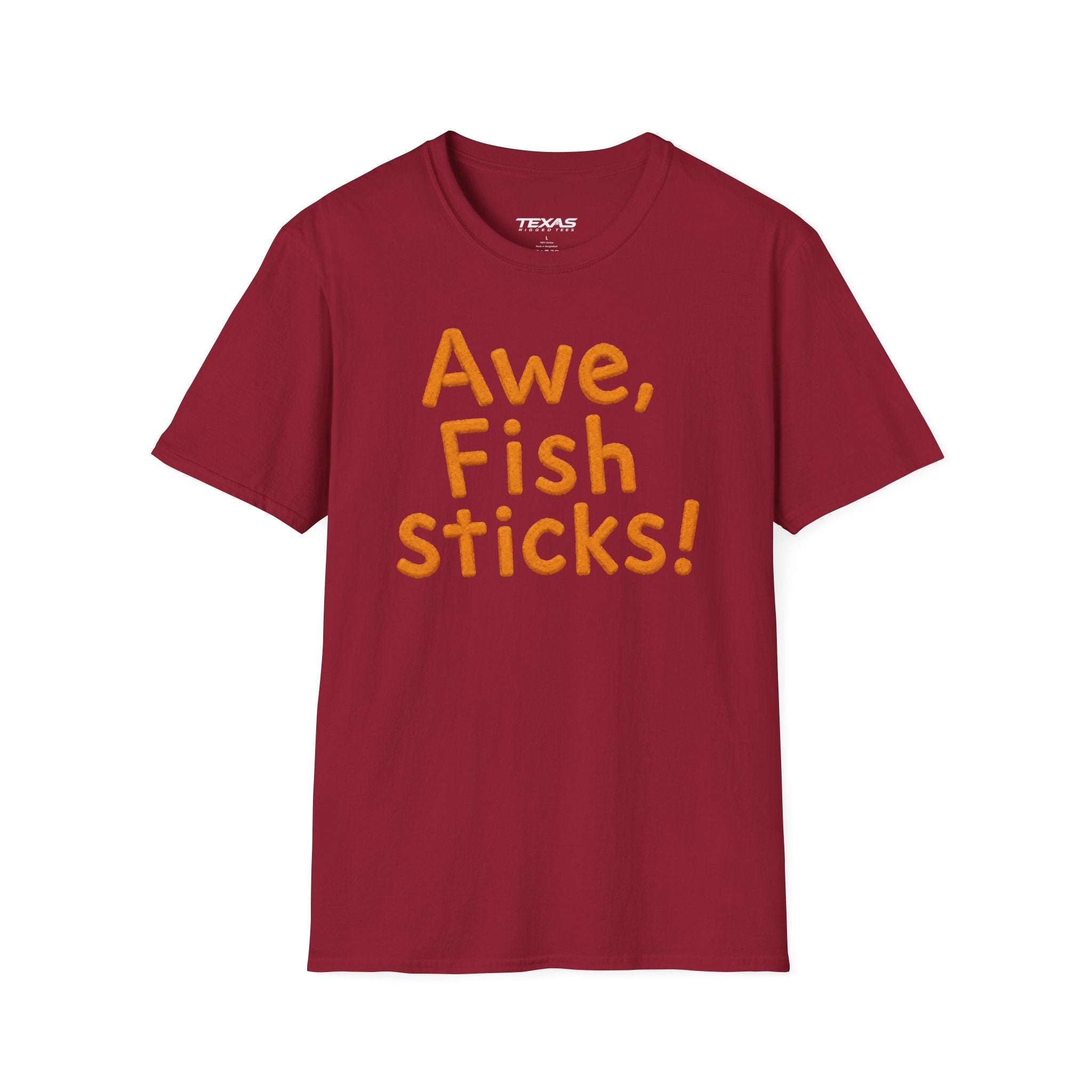 Awe, Fish Sticks! — Unisex Cotton Tee