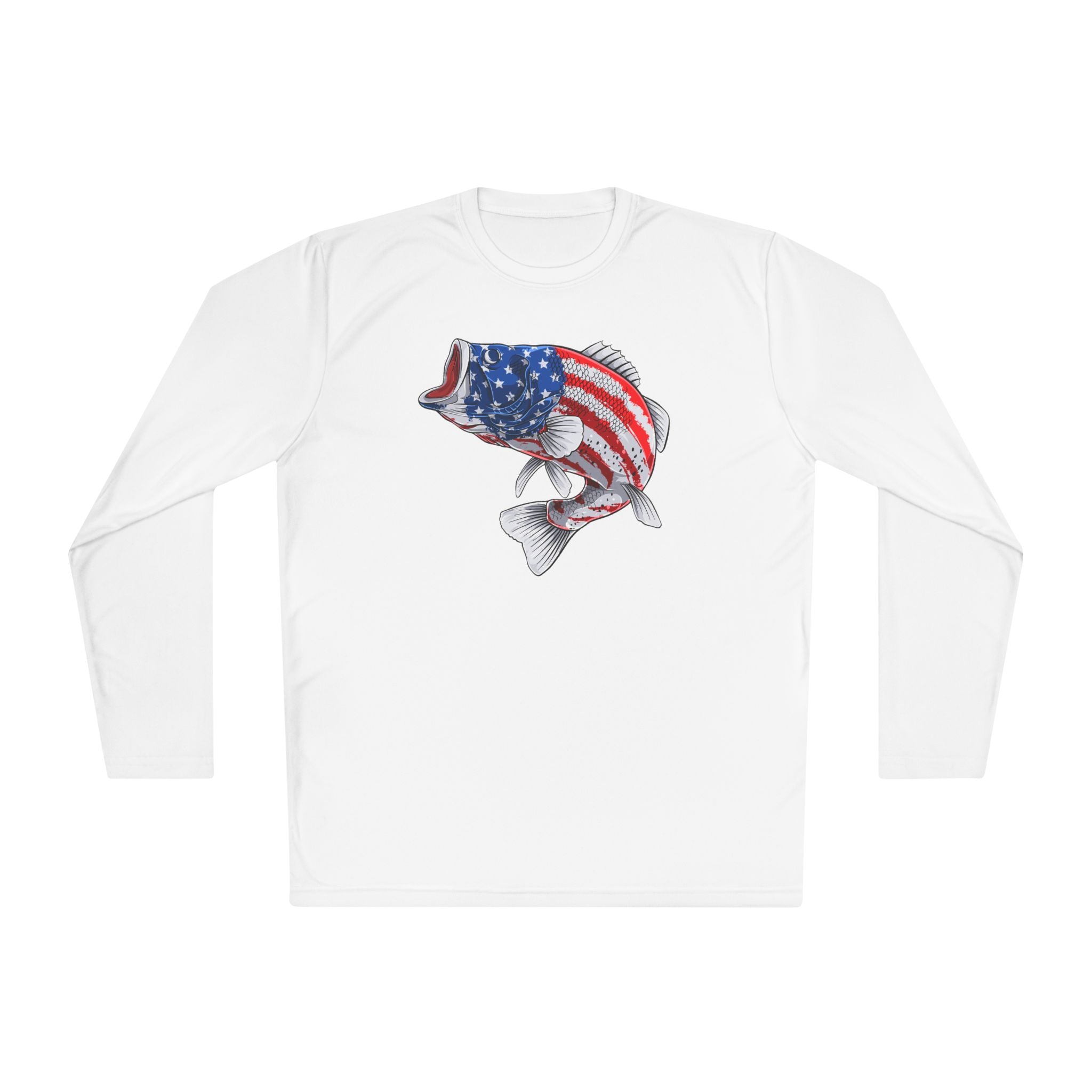 Patriotic Bass — Unisex Long Sleeve T-Shirt