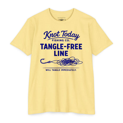 Knot Today Fishing Co. — Unisex Cotton-Poly Blend T-Shirt