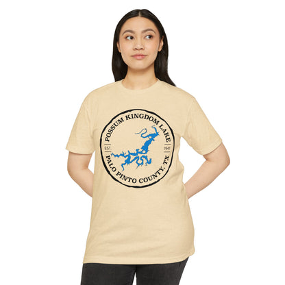 Possum Kingdom Lake — Unisex Cotton-Poly Blend T-Shirt