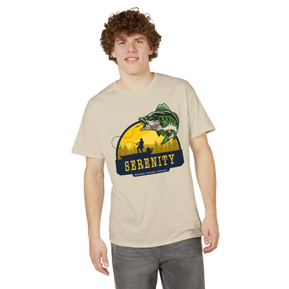 Serenity: Peaceful. Patient. Present. — Unisex DryBlend® T-Shirt
