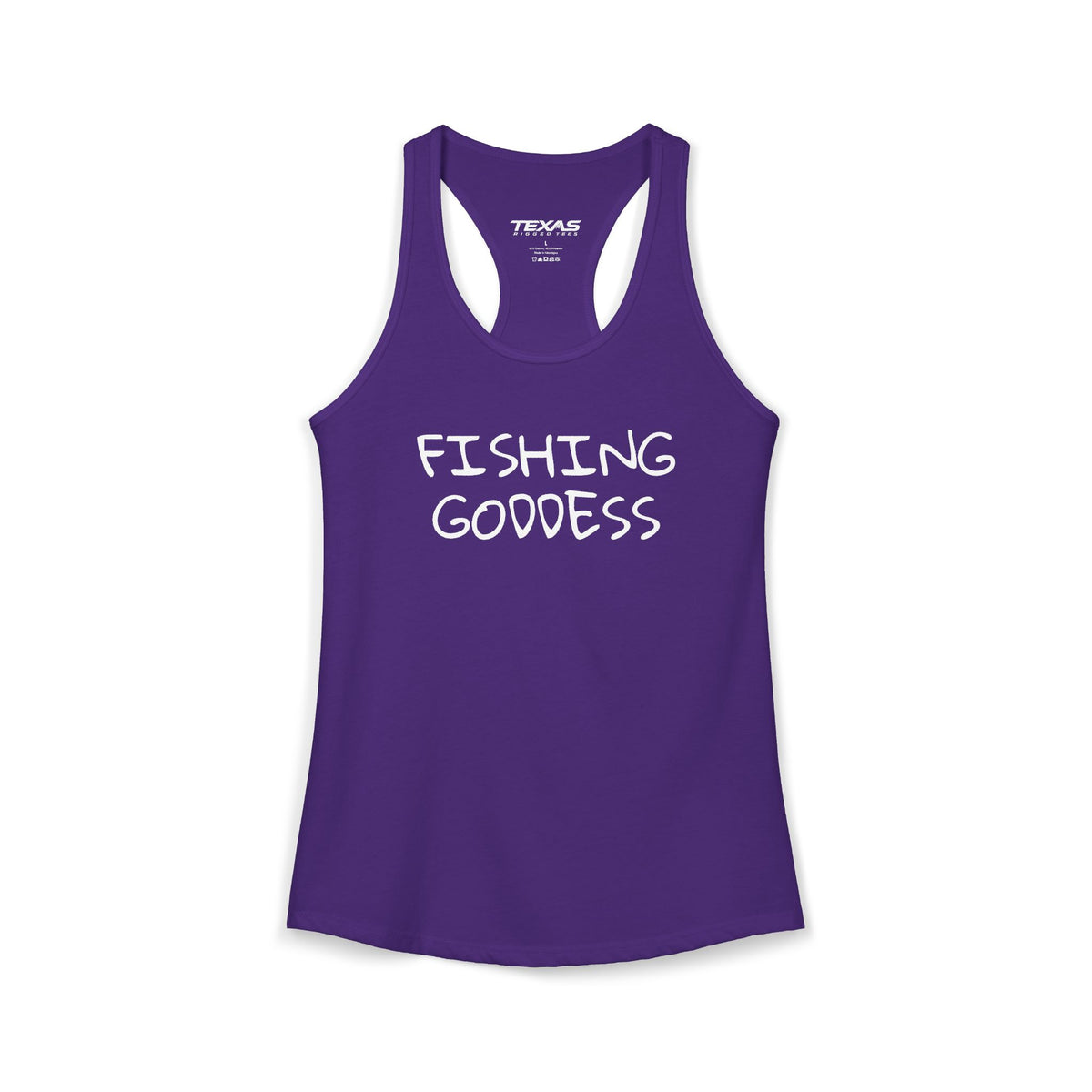 Fishing Goddess — Women’s Racerback Tank