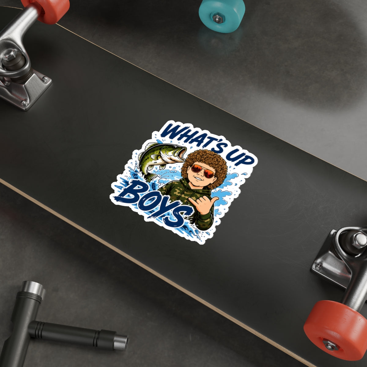 What’s Up Boy's? Hang Loose — Die-Cut Decal
