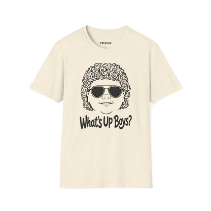What’s Up Boys? — Unisex Cotton Tee