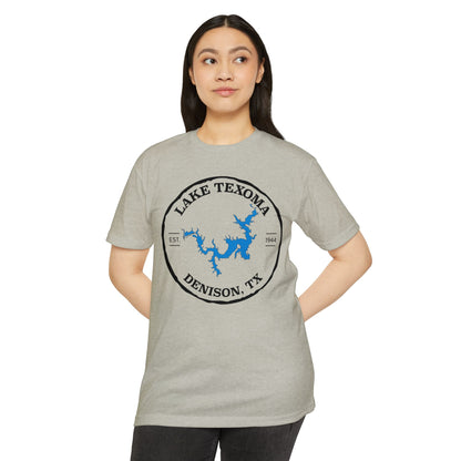 Lake Texoma — Unisex Cotton-Poly Blend T-Shirt