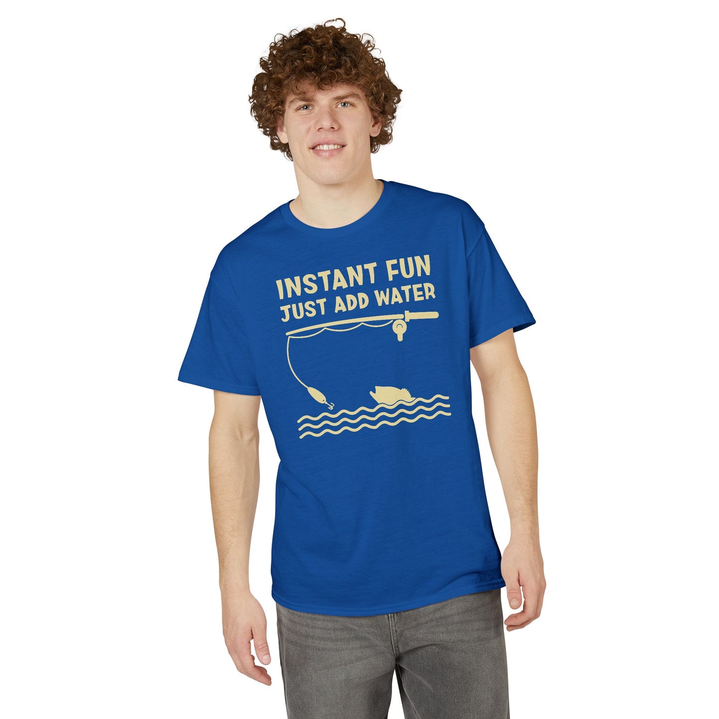 Instant Fun, Just Add Water — Unisex DryBlend® T-Shirt