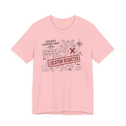 Secret Fishing Spot — Unisex Cotton Tee