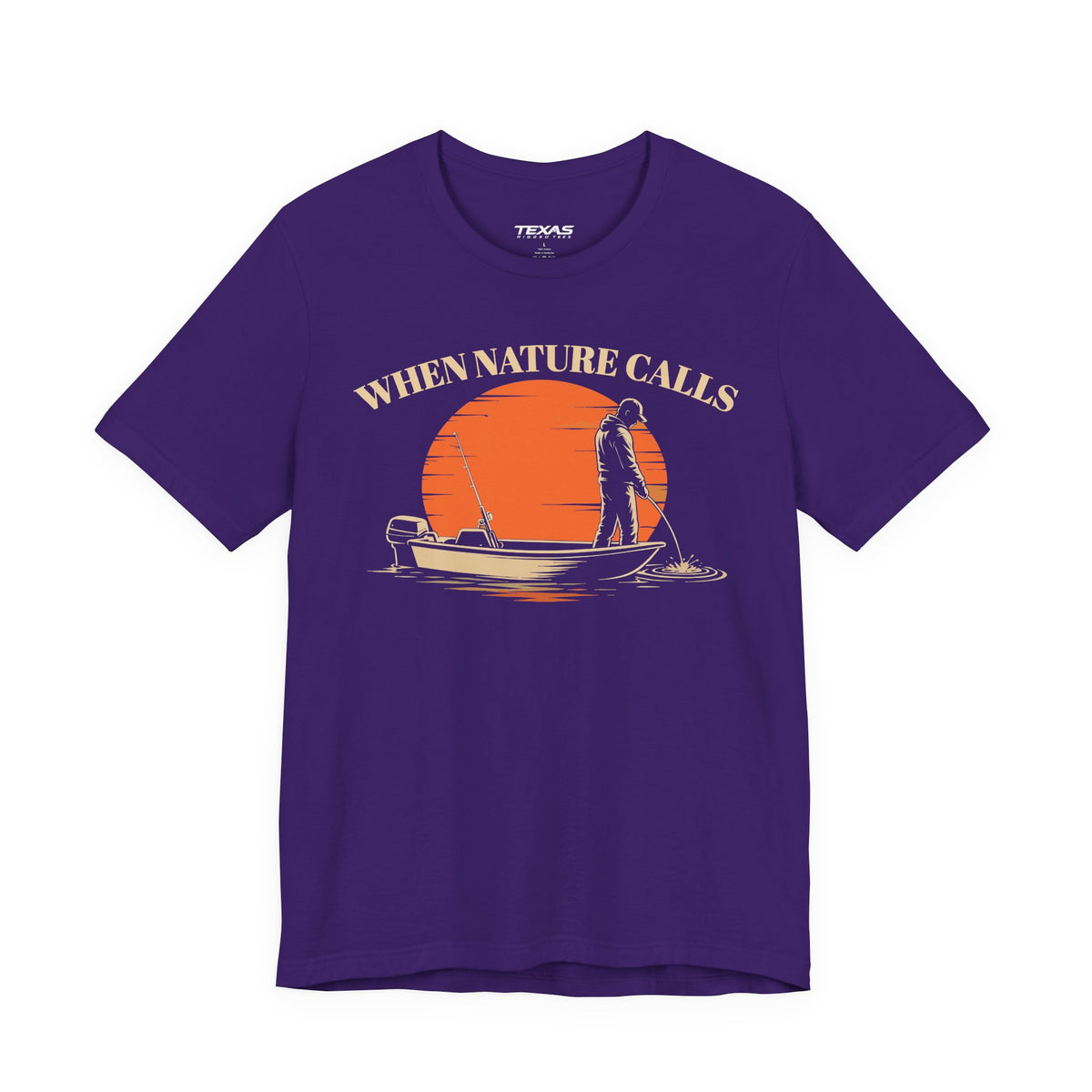 When Nature Calls — Unisex Cotton Tee