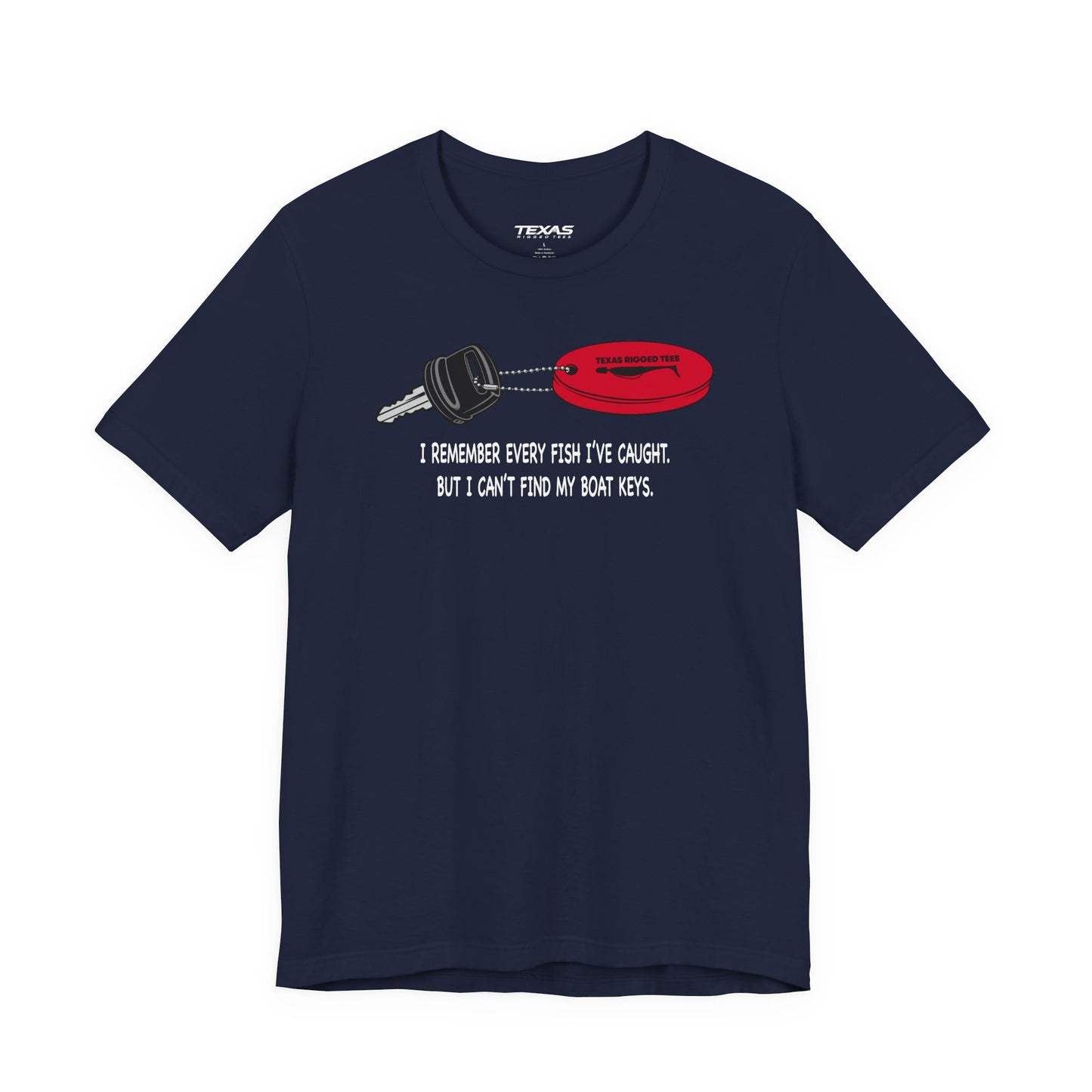 I Remember Every Fish I’ve Caught — Unisex Cotton Tee
