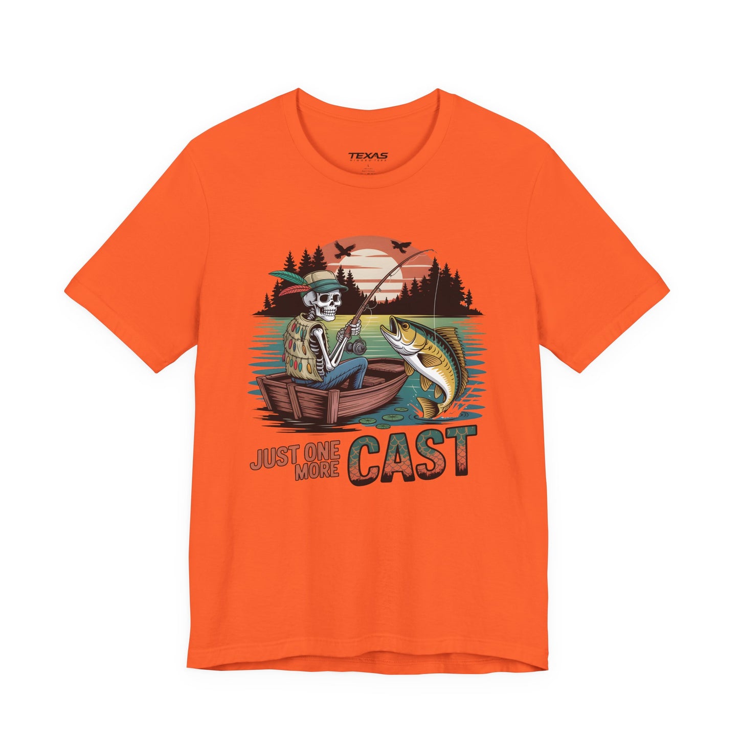Just One More Cast — Unisex Cotton Tee