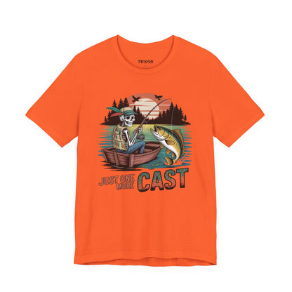 Just One More Cast — Unisex Cotton Tee