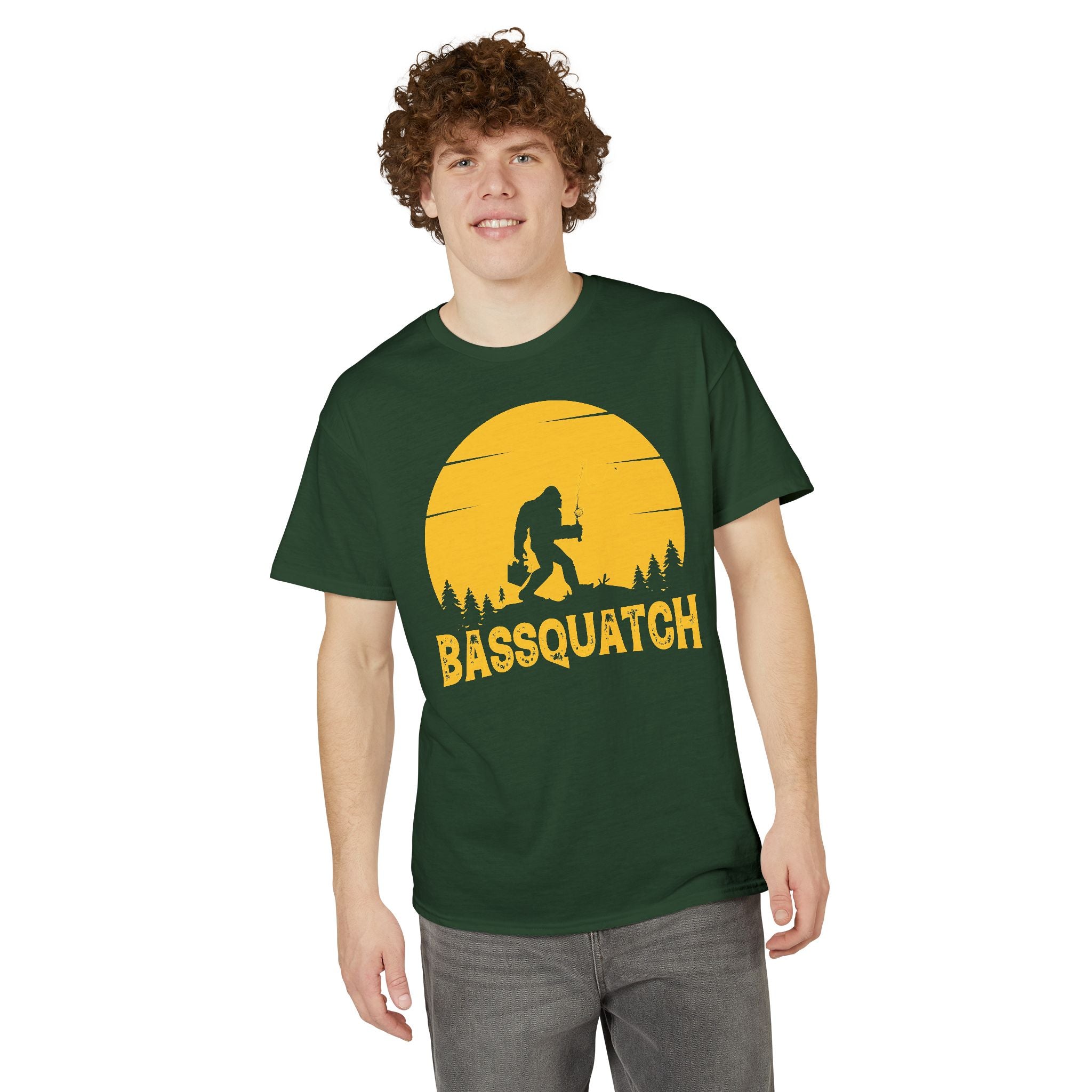 Bassquatch — Unisex DryBlend® T-Shirt