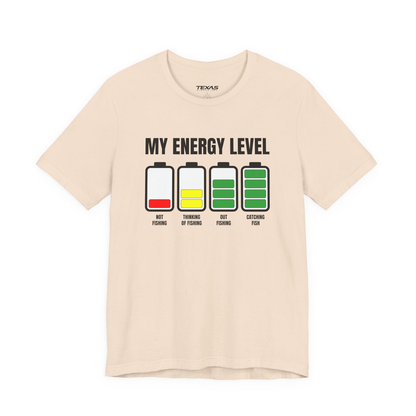 My Energy Level — Unisex Cotton Tee