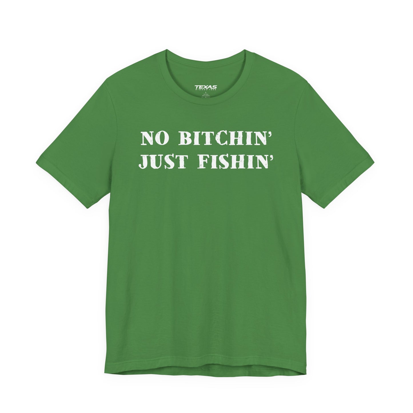 No Bitchin’, Just Fishin’ — Unisex Cotton Tee