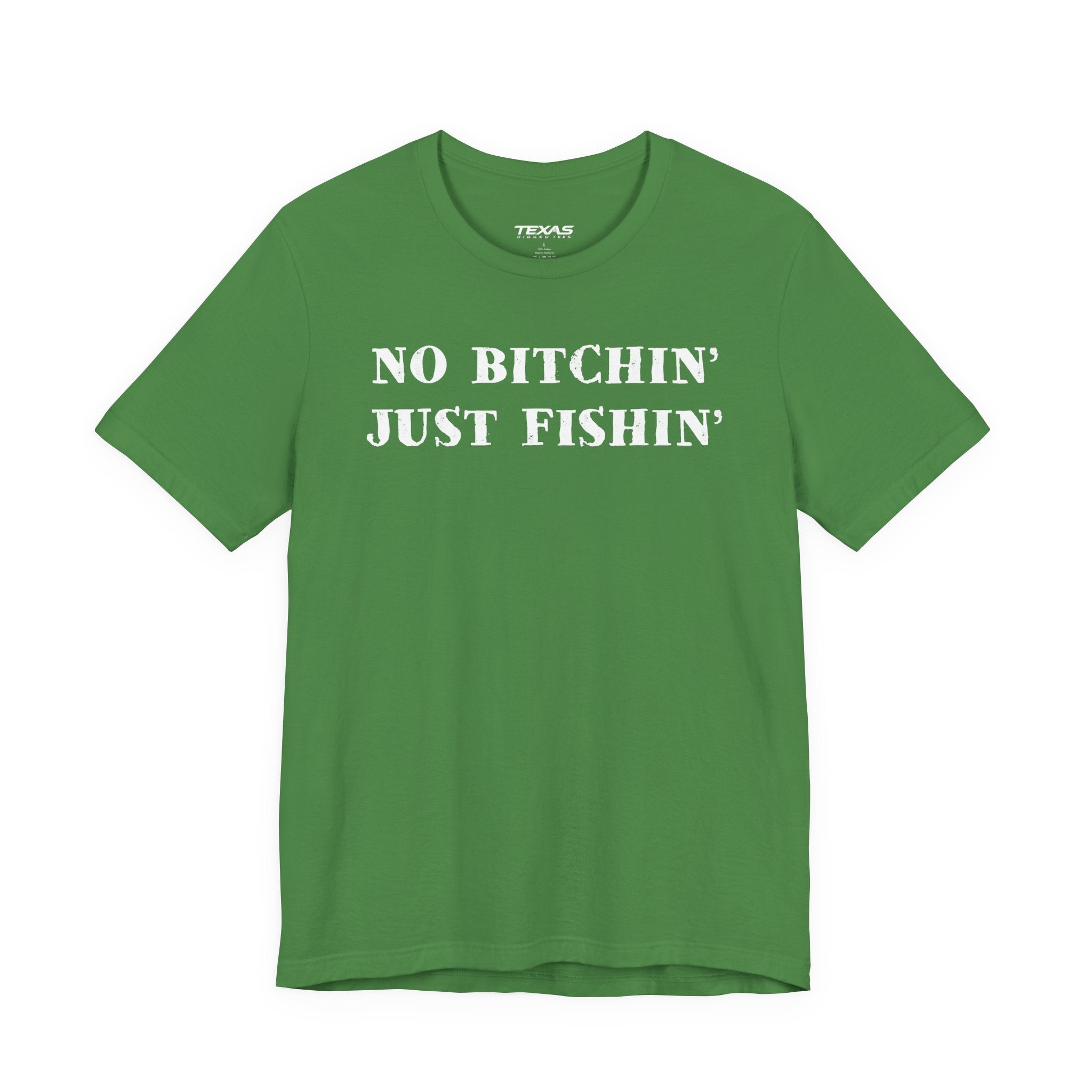 No Bitchin’, Just Fishin’ — Unisex Cotton Tee