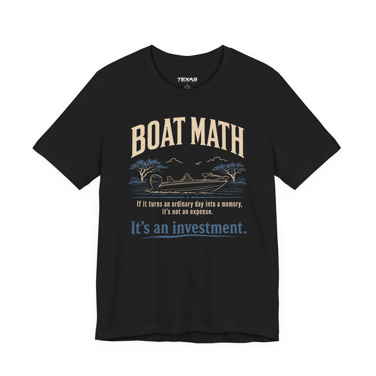 Boat Math — Unisex Cotton Tee