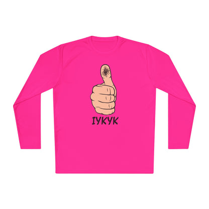 IYKYK — Unisex Long Sleeve T-Shirt