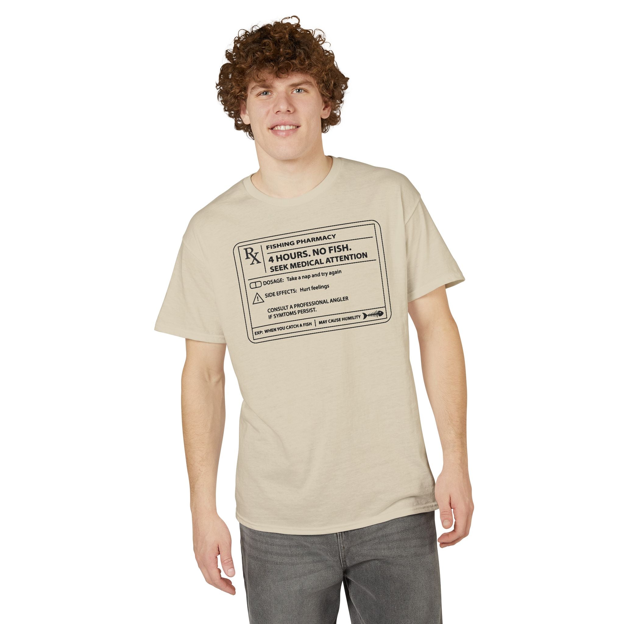 4 Hours. No Fish. Seek Medical Attention — Unisex DryBlend® T-Shirt