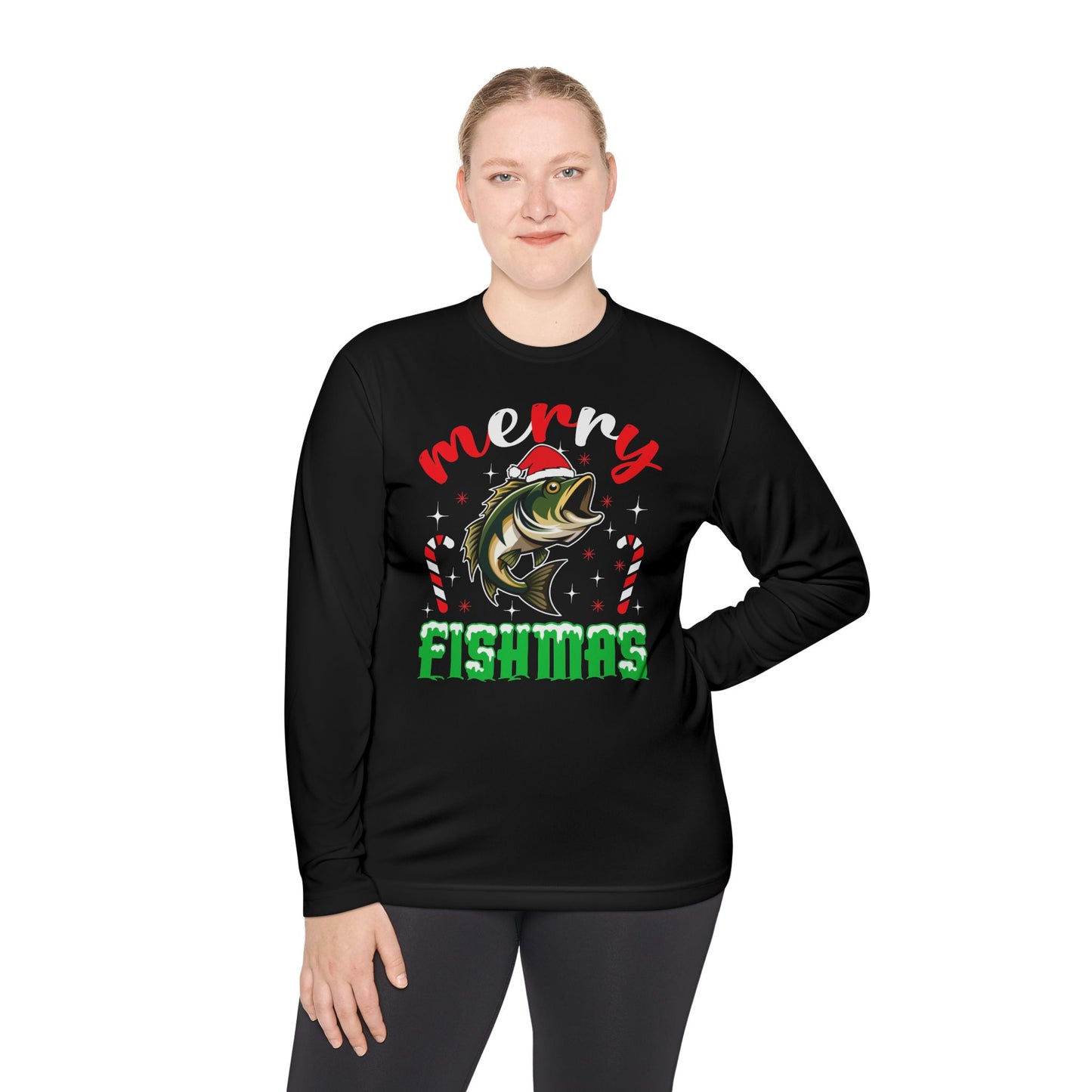 Merry Fishmas — Unisex Long Sleeve T-Shirt