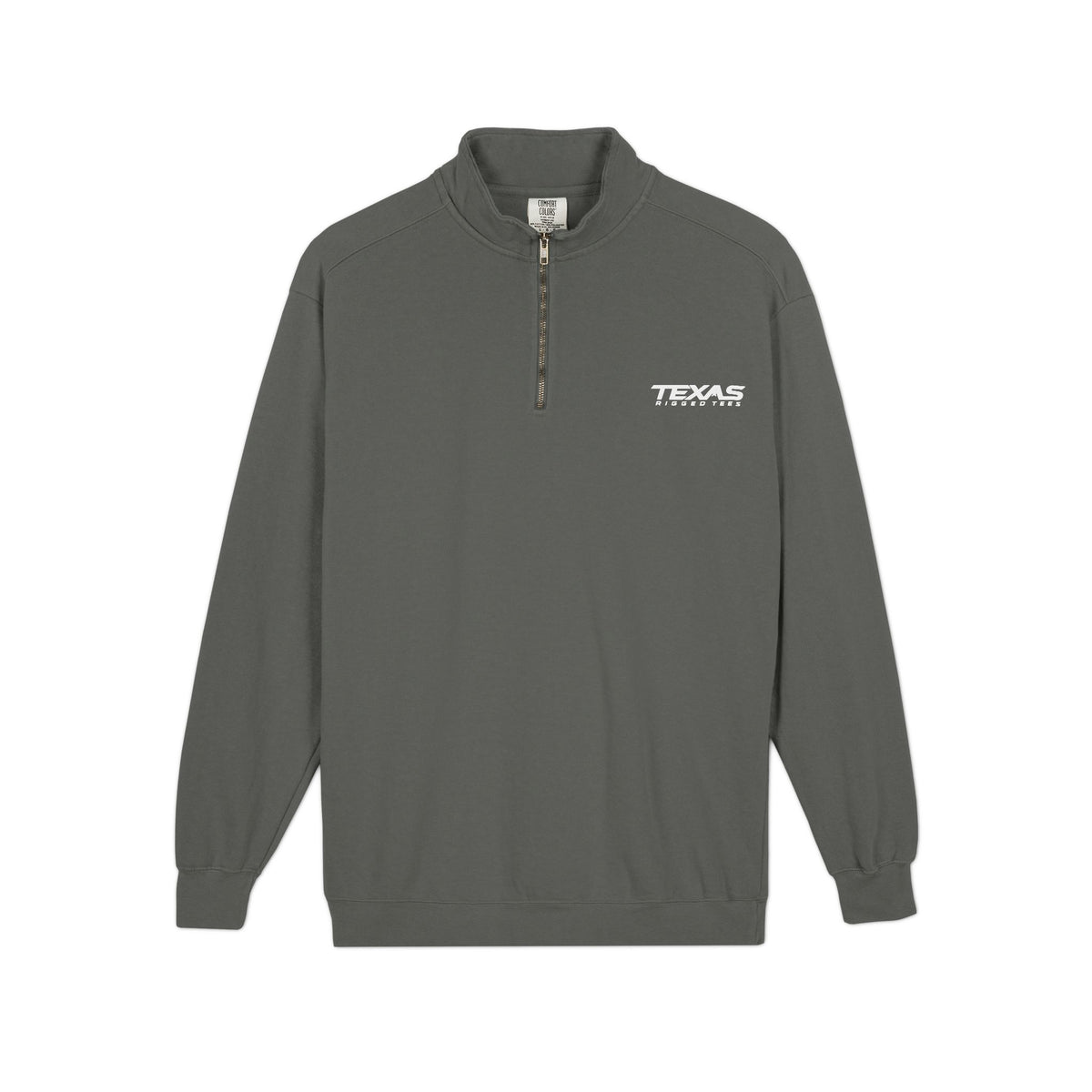 Texas Rigged Tees — Unisex Heavyweight Quarter-Zip Pullover