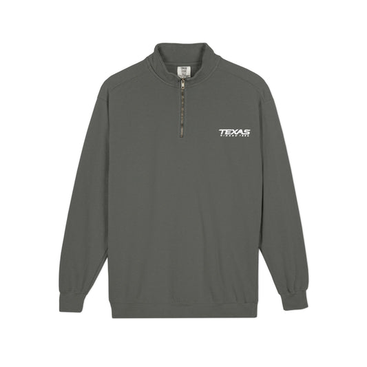Texas Rigged Tees — Unisex Heavyweight Quarter-Zip Pullover